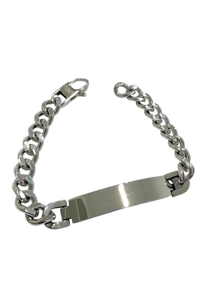 Bracciale Domar Uomo Bracciale acciaio in Acciaio BR 1244 - BR 1244